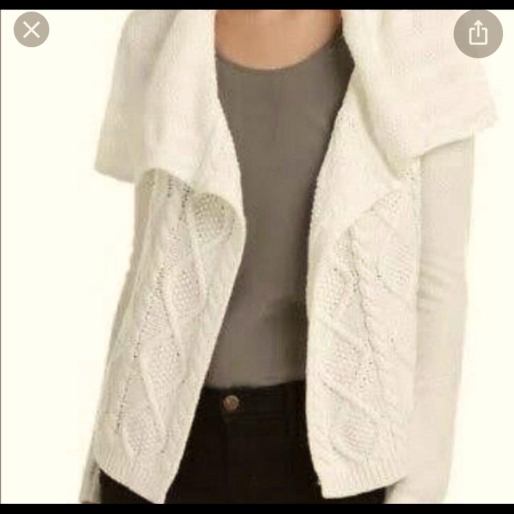 Cabi Cardigan Sweater Open Front
